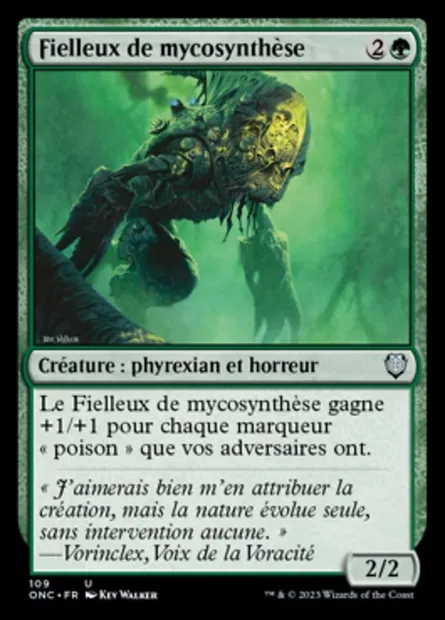 Fielleux de mycosynthèse, carte Magic ONC 109 — extension Phyrexia: All Will Be One Commander
