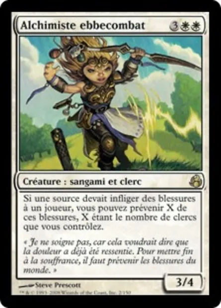 Alchimiste ebbecombat, carte Magic MOR 2 — extension Leveciel