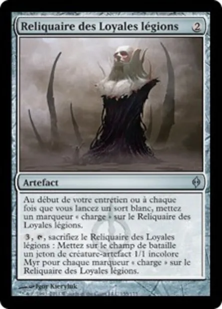 Reliquaire des Loyales légions, carte Magic NPH 155 — extension La Nouvelle Phyrexia