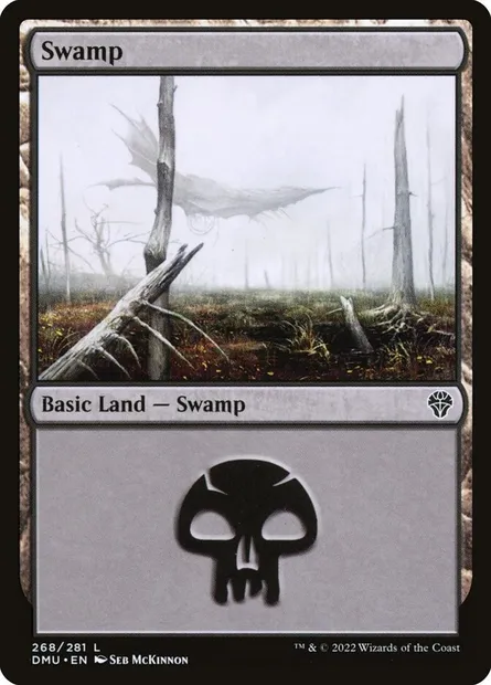 Swamp, Magic card DMU 268 — Dominaria United set