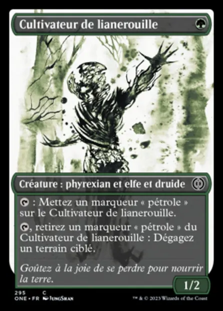 Cultivateur de lianerouille, carte Magic ONE 295 — extension Tous Phyrexians