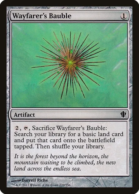 Wayfarer's Bauble, Magic card C13 270 — Commander 2013 set