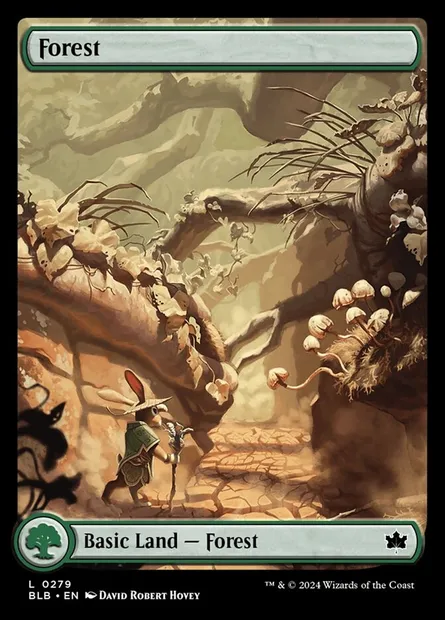Forest, Magic card BLB 279 — Bloomburrow set