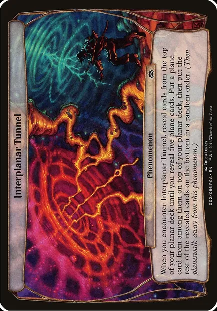 Interplanar Tunnel, Magic card OPCA 2 — Planechase Anthology Planes set