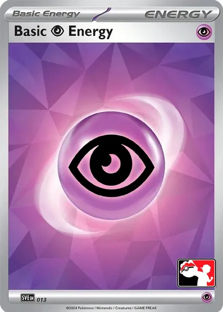 Basic Psychic Energy, Pokémon card PPS 013-3 — Play! Pokémon Prize Pack Series set