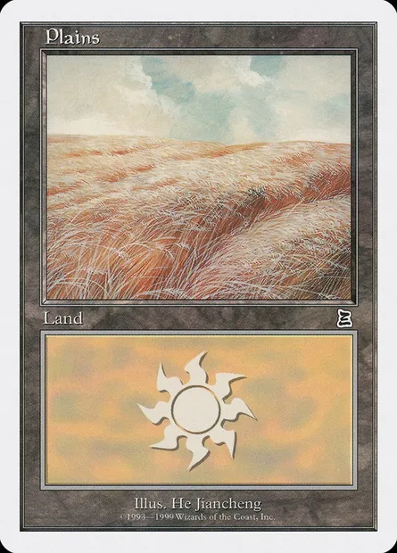 Plaine, carte Magic BRB 131 — extension Battle Royale Box Set