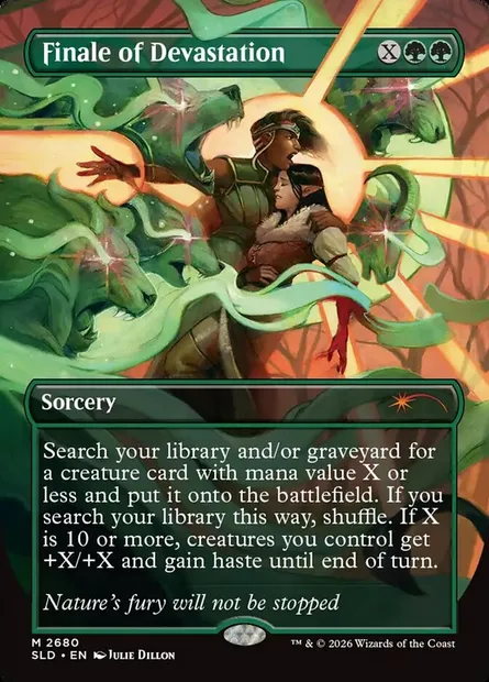 Summum de la destruction, carte Magic SLD 2680 — extension Secret Lair Drop