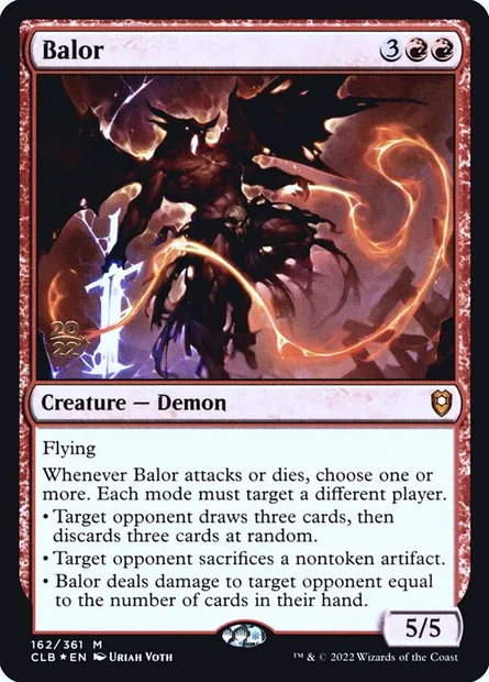 Balor, Magic card PCLB 162s — Battle for Baldur's Gate Promos set