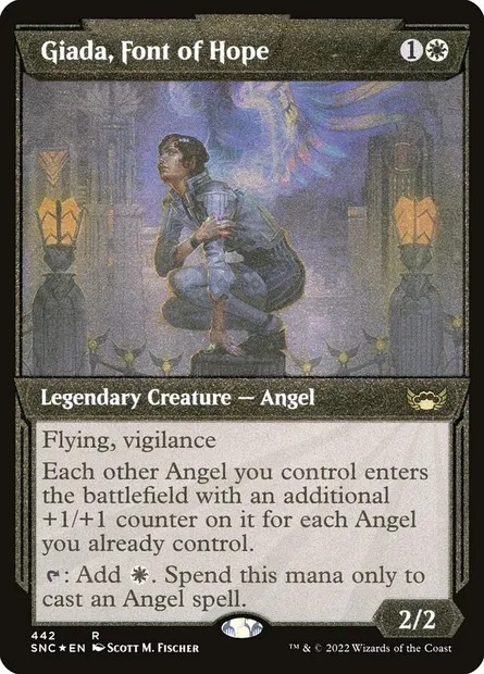 Giada, Font of Hope, Magic card SNC 442 — Streets of New Capenna set