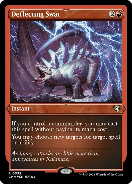 Deflecting Swat, Magic card CMM 532 — Commander Masters set