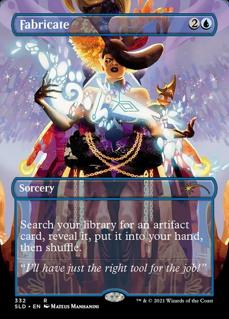Fabricate, Magic card SLD 332 — Secret Lair Drop set