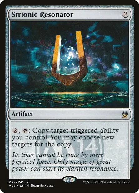 Strionic Resonator, Magic card A25 232 — Masters 25 set