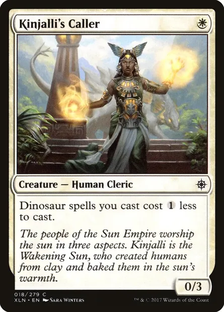 Kinjalli's Caller, Magic card XLN 18 — Ixalan set