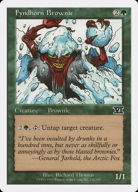 Lutin cordellien, carte Magic 6ED 231 — extension Classic Sixth Edition