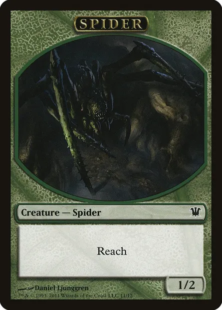 Spider, carte Magic TISD 11 — extension Innistrad Tokens