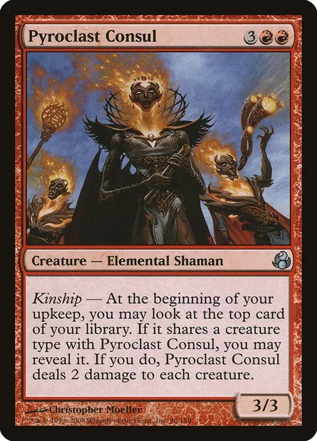 Pyroclast Consul, Magic card MOR 96 — Morningtide set