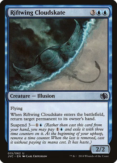 Riftwing Cloudskate, Magic card JVC 15 — Duel Decks Anthology: Jace vs. Chandra set