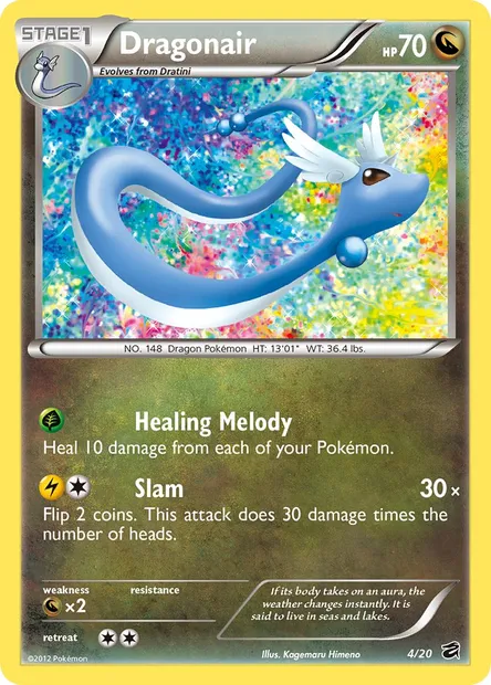 Dragonair, Pokémon card DRV 4 — Dragon Vault set