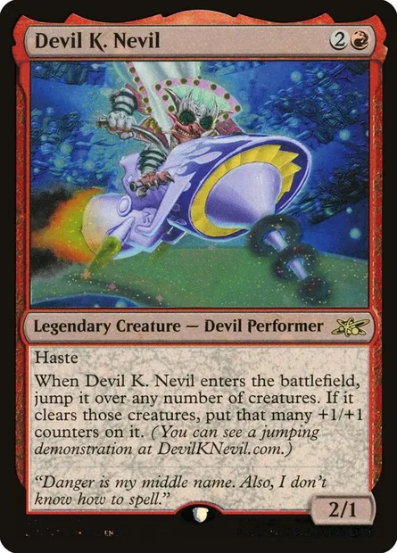 Devil K. Nevil, carte Magic UNF 390 — extension Unfinity