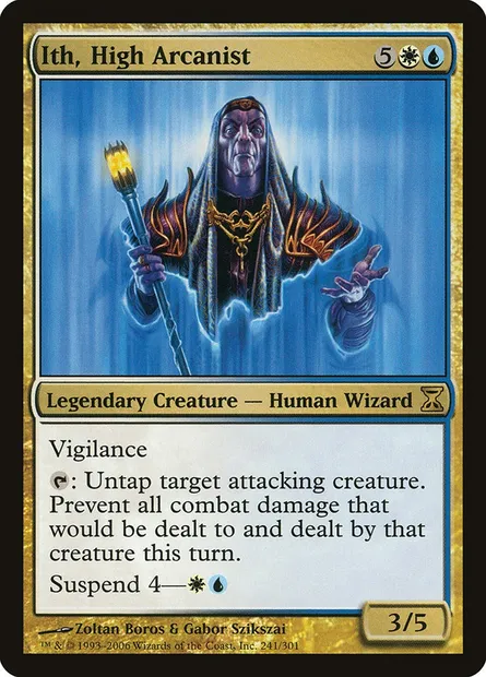 Ith, High Arcanist, Magic card TSP 241 — Time Spiral set