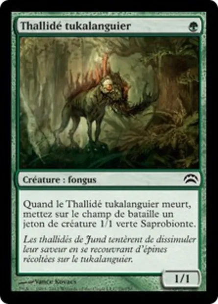 Thallidé tukalanguier, carte Magic PC2 79 — extension Planechase 2012