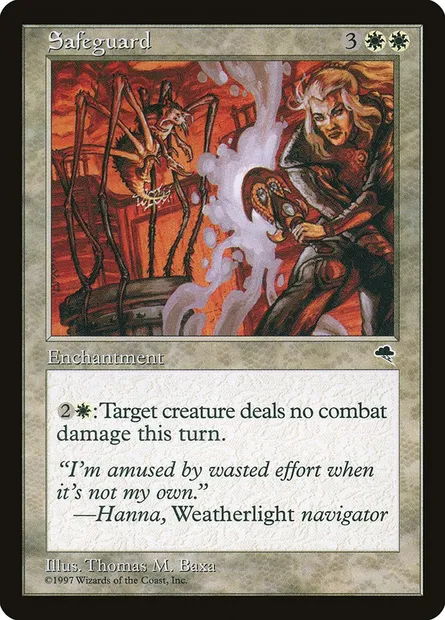 Safeguard, Magic card TMP 39 — Tempest set