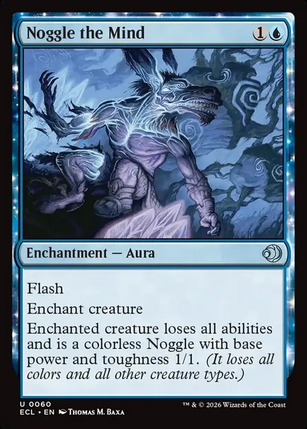 Noggle the Mind, Magic card ECL 60 — Lorwyn Eclipsed set