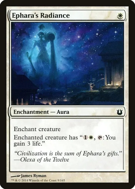 Ephara's Radiance, Magic card BNG 9 — Born of the Gods set