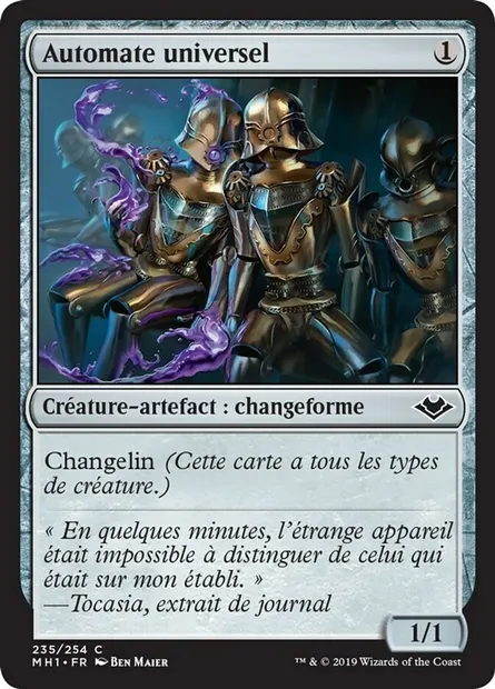 Automate universel, carte Magic MH1 235 — extension Horizons du Modern