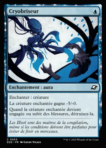 Cryobriseur, carte Magic EOE 53 — extension Edge of Eternities
