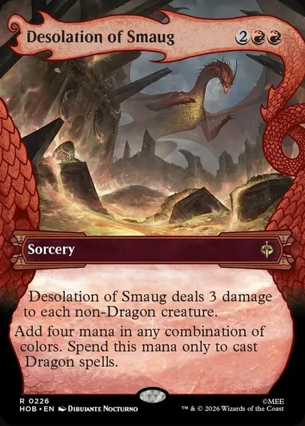 Desolation of Smaug, Magic card HOB 226 — The Hobbit set