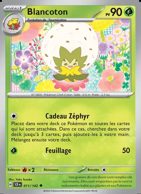Blancoton, carte Pokémon SCR 011 — extension Couronne Stellaire