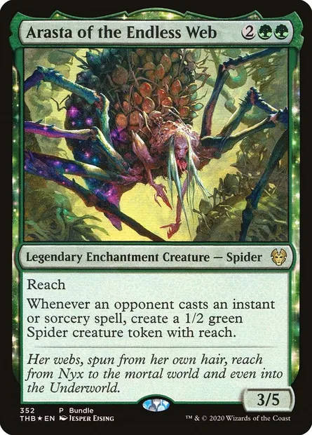 Arasta of the Endless Web, Magic card THB 352 — Theros Beyond Death set