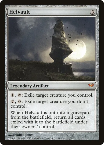 Helvault, Magic card DKA 151 — Dark Ascension set
