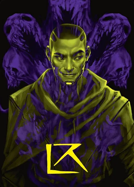 Kaito, Bane of Nightmares // Kaito, Bane of Nightmares, Magic card ADSK 42 — Duskmourn: House of Horror Art Series set