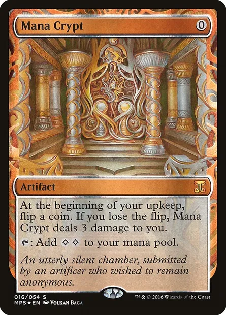 Mana Crypt, Magic card MPS 16 — Kaladesh Inventions set