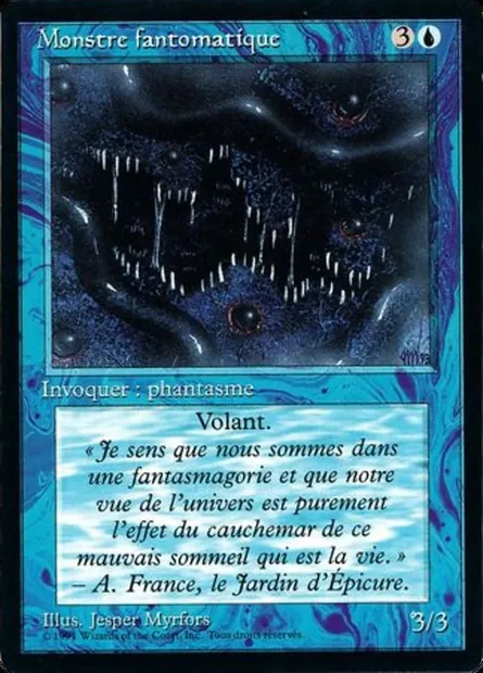 Phantom Monster, Magic card FBB 71 — Foreign Black Border set