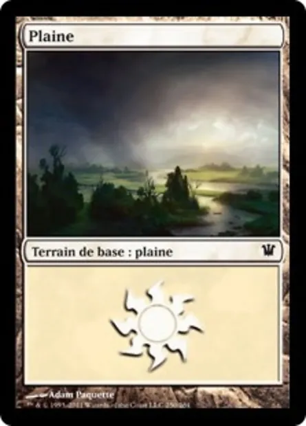 Plaine, carte Magic ISD 250 — extension Innistrad