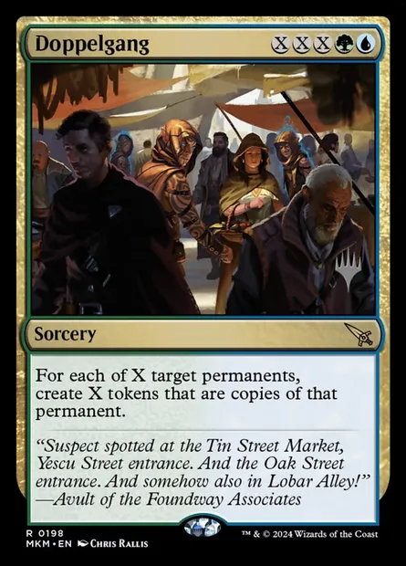 Doppelgang, Magic card PMKM 198p — Murders at Karlov Manor Promos set