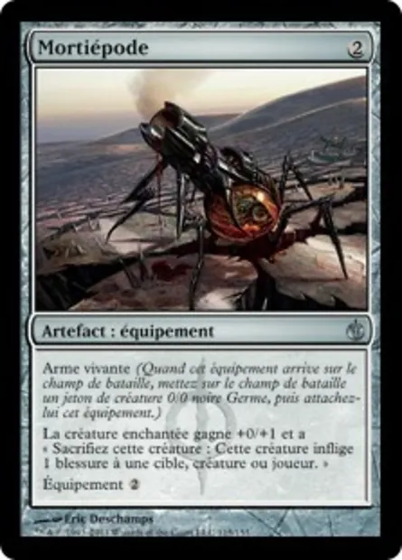 Mortiépode, carte Magic MBS 115 — extension Mirrodin assiégé