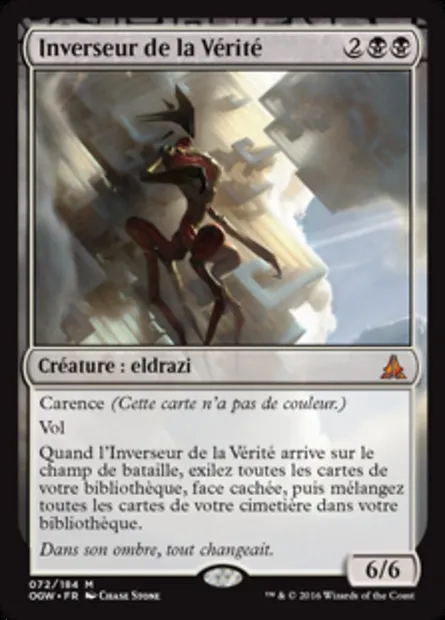 Inverseur de la Vérité, carte Magic OGW 72 — extension Le serment des Sentinelles