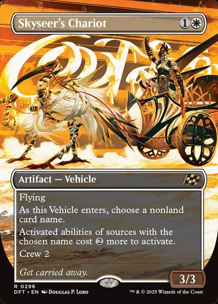 Skyseer's Chariot, Magic card DFT 296 — Aetherdrift set