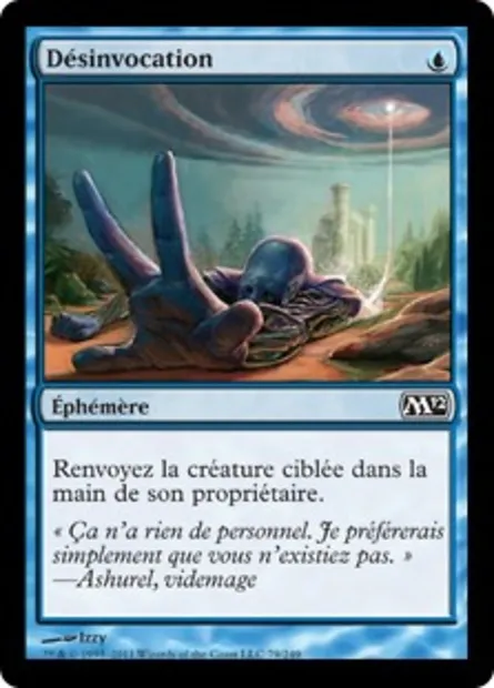 Désinvocation, carte Magic M12 79 — extension Magic 2012