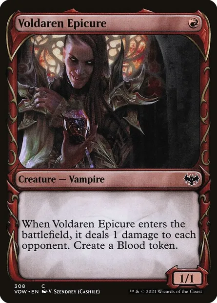 Voldaren Epicure, Magic card VOW 308 — Innistrad: Crimson Vow set