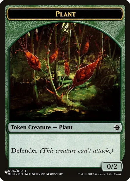 Plant, Magic card PLST TXLN-6 — The List set