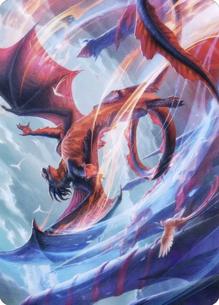 Galazeth Prismari // Galazeth Prismari, carte Magic ASTX 58 — extension Strixhaven Art Series