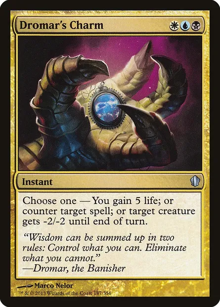 Dromar's Charm, Magic card C13 187 — Commander 2013 set