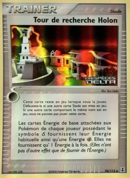 Tour de recherche Holon, carte Pokémon DS 94 — extension EX Espèces Delta
