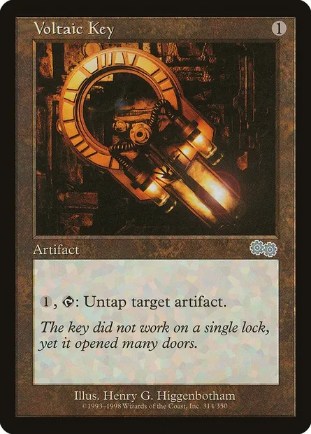 Clé voltaïque, carte Magic USG 314 — extension Epopée d'Urza