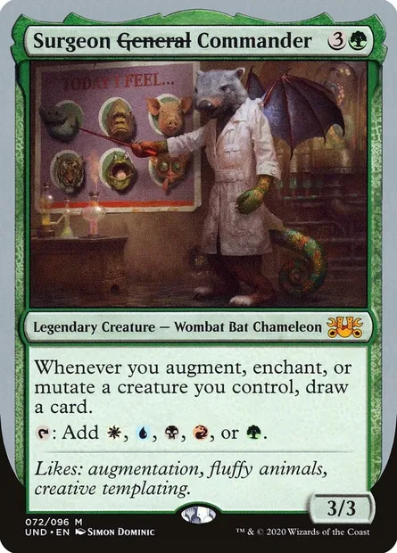 Surgeon General Commander, Magic card UND 72 — Unsanctioned set
